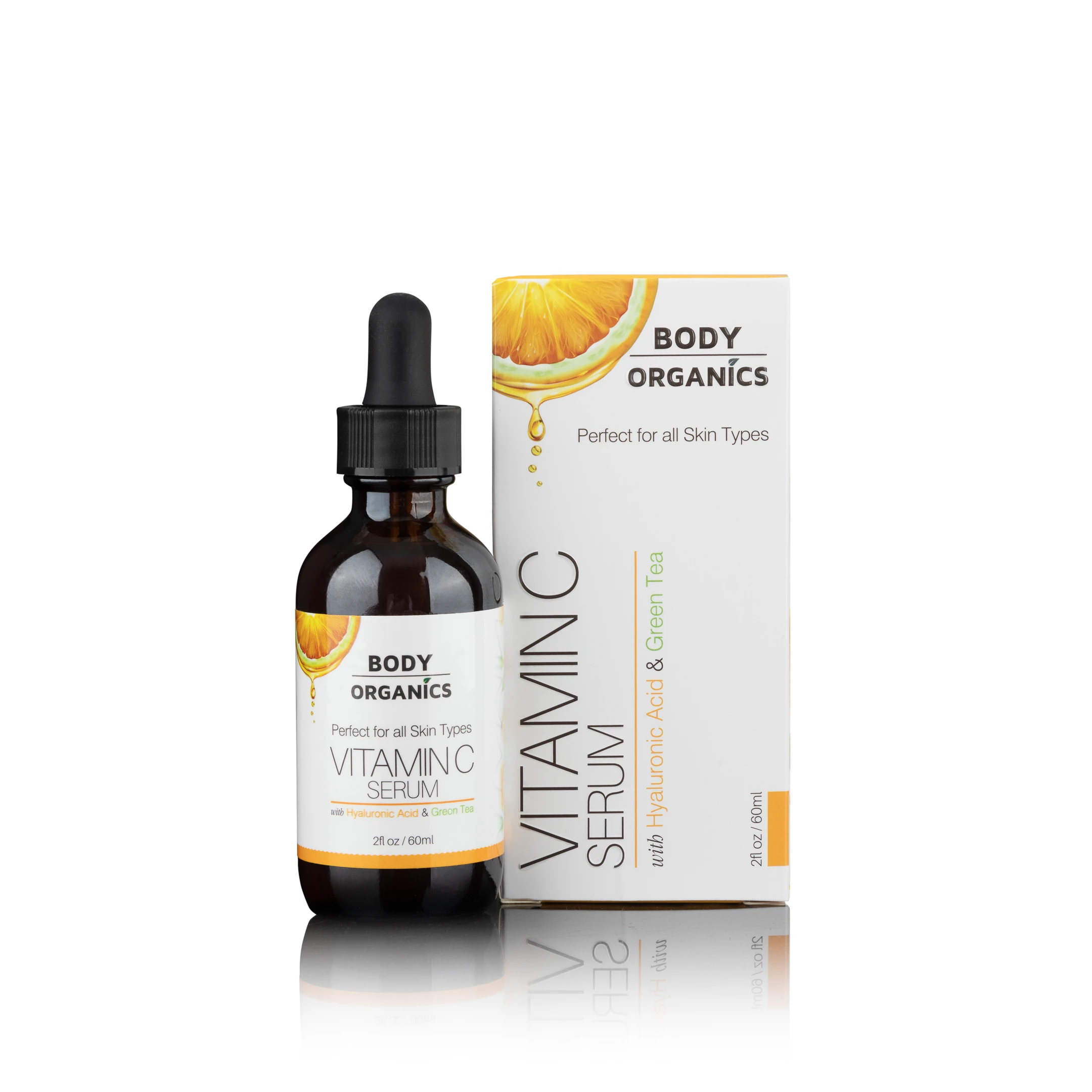 Vitamin C Serum with Hyaluronic Acid & Green Tea
